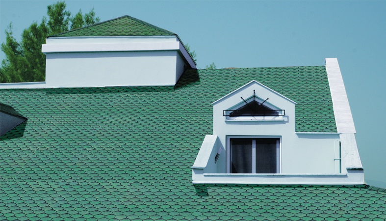 Şirinyer profesyonel tonoz Çatı – Shingle cati örneği